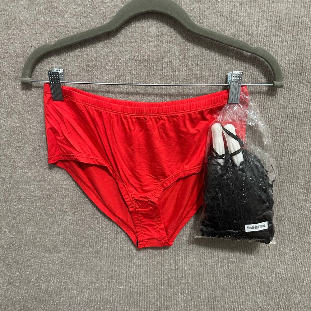 Dolls Kill Trickz N' Treatz Satan Cheerleader Costume Set Red Devils Pentagram M - Picture 3 of 7